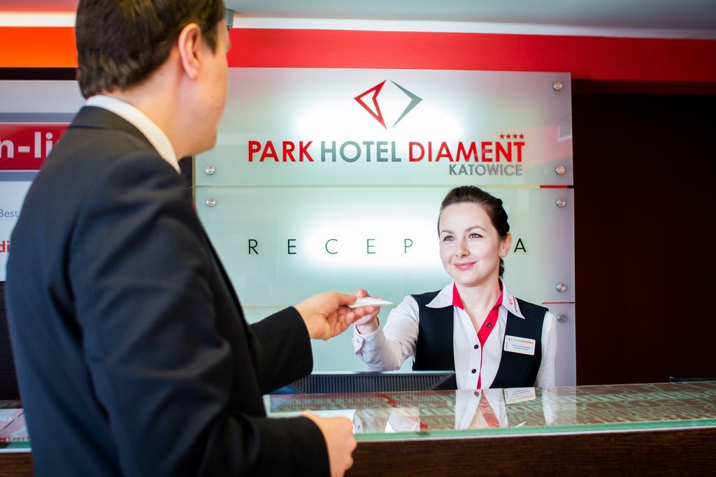 Park Hotel Diament Katowice Eksteriør billede